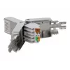Conector de cabo DeLOCK 86477 RJ-45 cinzento