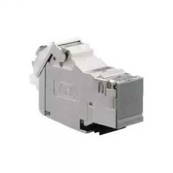 Tomada RJ-45 Rutenbeck UM-Cat.6A cinzento