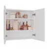 Armário de casa de banho Topeshop POLA 2DL BIEL branco