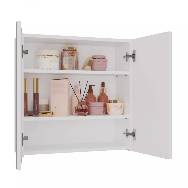 Armário de casa de banho Topeshop POLA 2DL BIEL branco