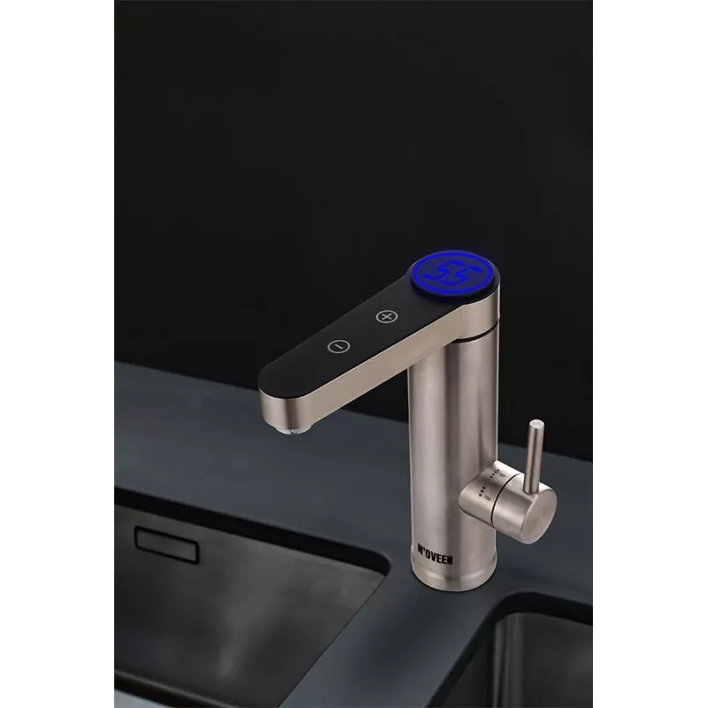 Termoacumulador elétrico NOVEEN IWH960 3000W aço inoxidável, de bancada, indicador LED, IPX4