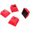 Keycaps GLORIOUS GPBT Basics — PBT, layout US-ANSI, acentos vermelhos