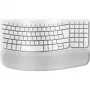 Teclado Logitech Wave Keys para Mac QWERTZ alemão branco