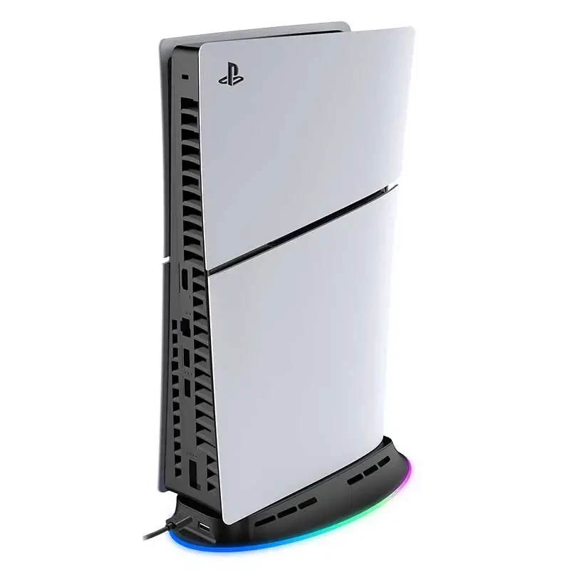 Suporte de arrefecimento SUBSONIC SA5656 para PS5 e PS5 Slim com iluminação LED, arrefecimento multi-ventoinha, alimentação USB