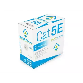 A-LAN KIU5PVC305 Cabo de rede Cinzento 305 m Cat5e U/UTP (UTP)