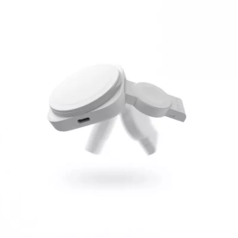 Carregador de viagem ZENS 2-IN-1 MAGSAFE + WATCH branco