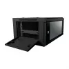 ALLNET ALL-SMC6418Schwarz Caixa de rack