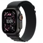 Apple Watch Ultra 3 GPS + Cellular 49mm caixa de titânio preta com bracelete Alpine Loop preta Medium