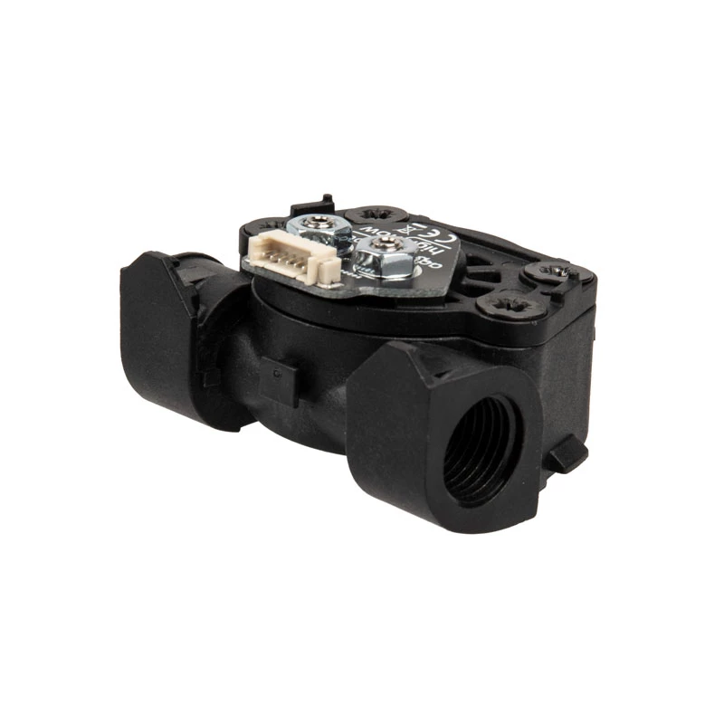 Sensor de caudal Aqua-Computer high flow LT G1/4 — preto, ligação G1/4, 51×42×30 mm