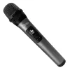 Microfone de karaoke MEDIA-TECH MT398 sem fios, USB-C, a pilhas, alcance de 20 m, preto