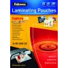 Plástico de laminação Fellowes SuperQuick A4 brilhante 125 mícron