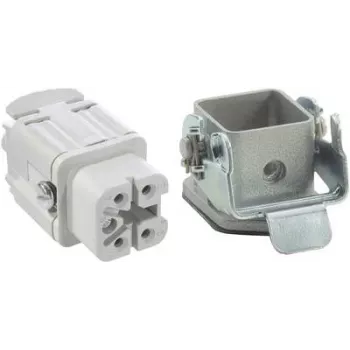 Conjunto de conectores LappKabel EPIC®KIT H-A 4 75009618 4 + PE parafusos 1 conjunto (75009618)