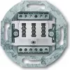 Busch-Jaeger 0242/04. Largura: 70 mm, Profundidade: 24 mm, Altura: 70 mm (2CKA000230A0389)
