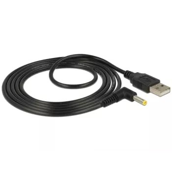 Cabo de alimentação DeLOCK 85544 USB A 1,5 m preto