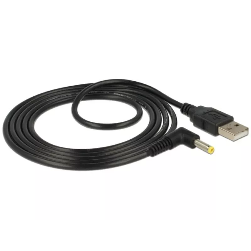 Cabo de alimentação DeLOCK 85544 USB A 1,5 m preto