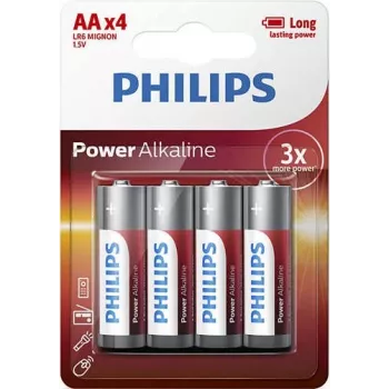 Pilha descartável Philips Power Alkaline Battery LR6P4B/10