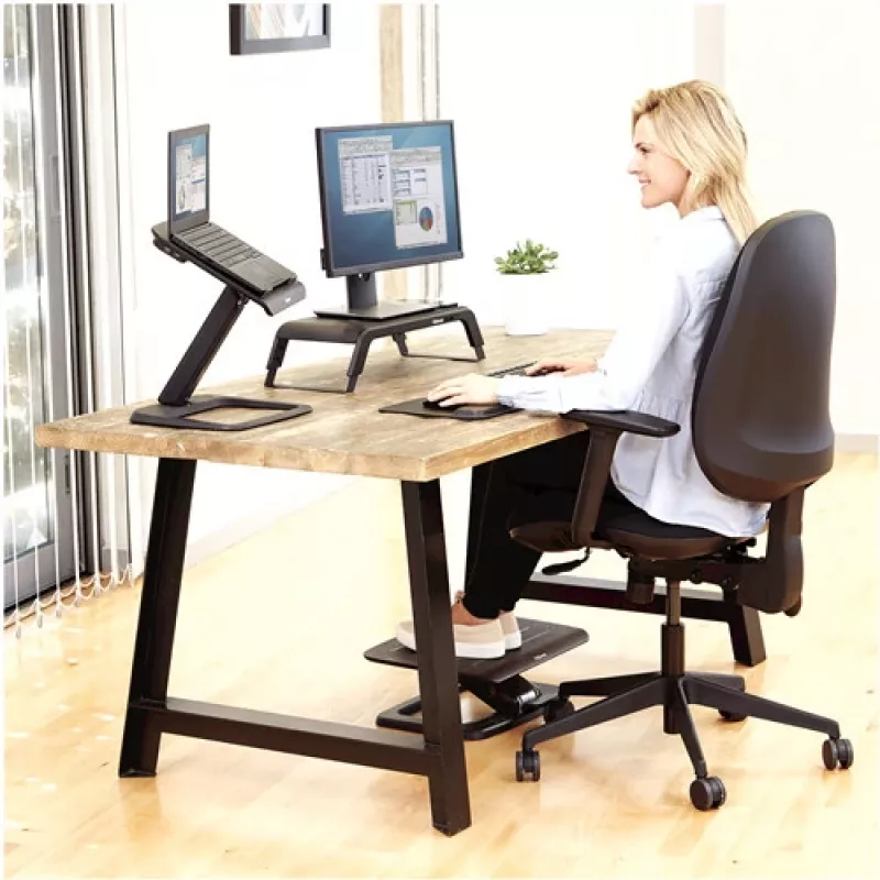 Suporte para monitor FELLOWES Hana – preto 230V EU/UK