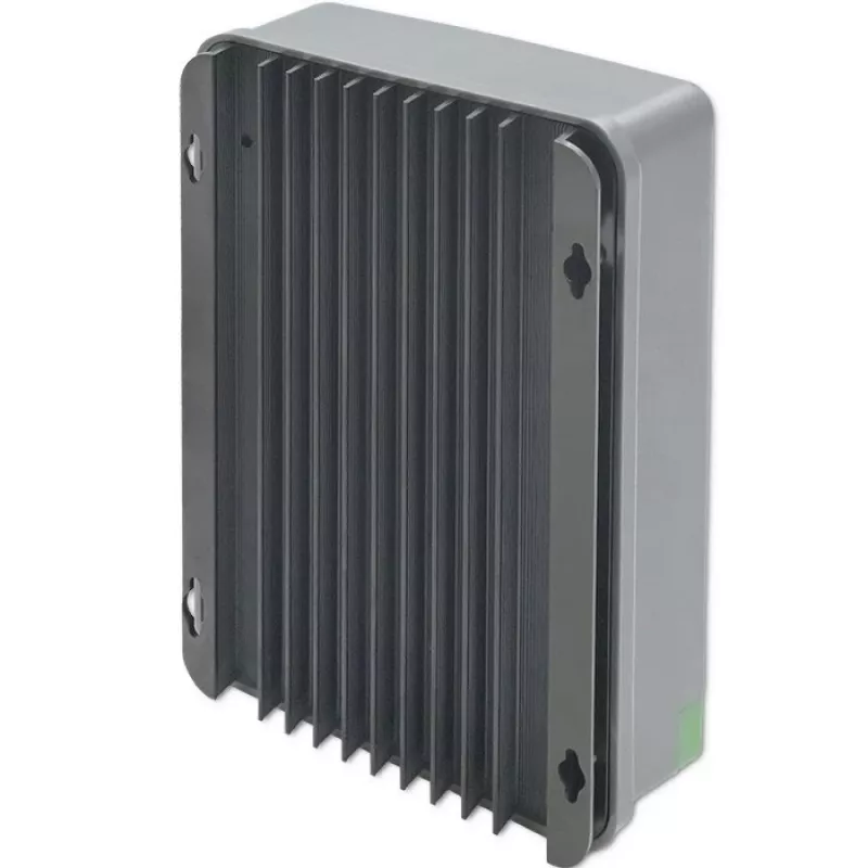 Qoltec, controlador de carga solar MPPT com sensor de temperatura 20A 12V/24V visor LCD 2 X USB