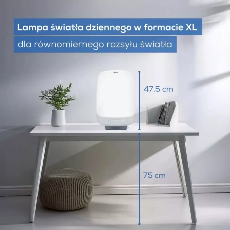 Lâmpada de fototerapia Beurer TL95 (modelo 60844) LED 10.000 lux