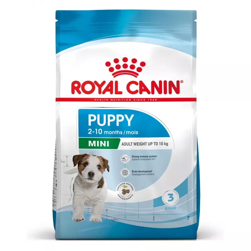 ROYAL CANIN Puppy Mini - Alimento seco para cães - 8 kg