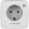 eQ-3 AG Homematic IP HMIP-PSM-2, Interior, Branco, IP20, Corrente, Tensão, -10 - 35 °C, 3680 W
