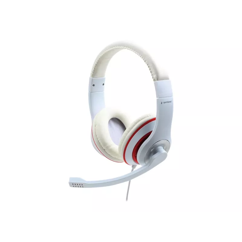 AUSCULTADORES ESTÉREO BRANCO/MHS-03-WTRD GEMBIRD