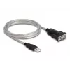 Adaptador DeLOCK USB 2.0 Type-A para série RS-232 D-Sub 9 + D-Sub 25