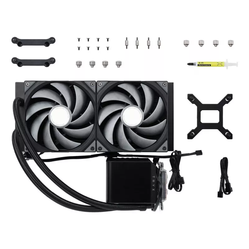 TRYX PANORAMA 280 Sistema de refrigeração líquida para processador 14 cm Preto 1 unid.