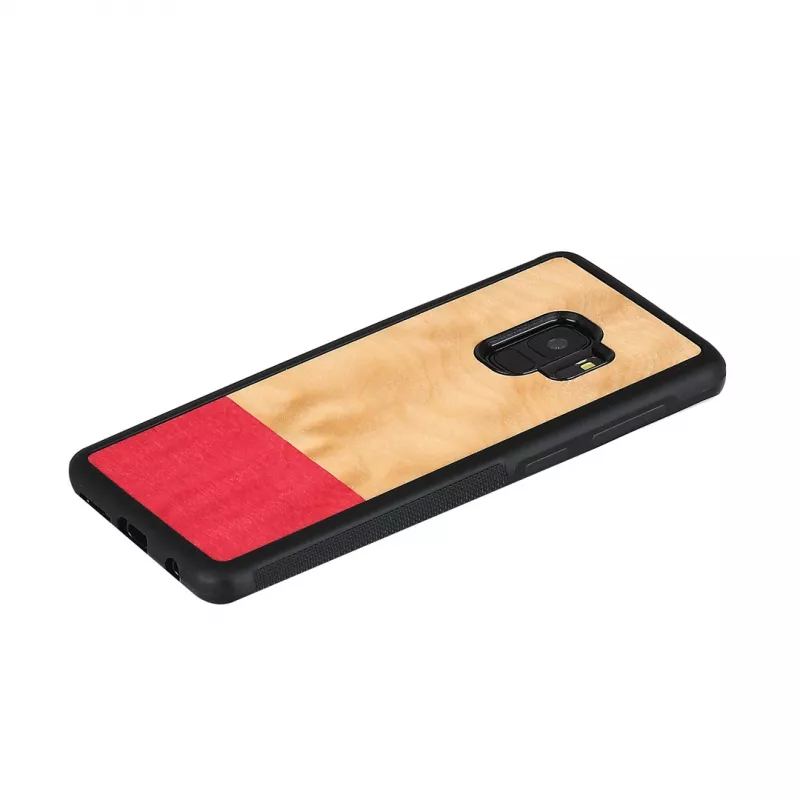 Capa para smartphone Man and Wood para Samsung Galaxy S9 — design Mismatch preto
