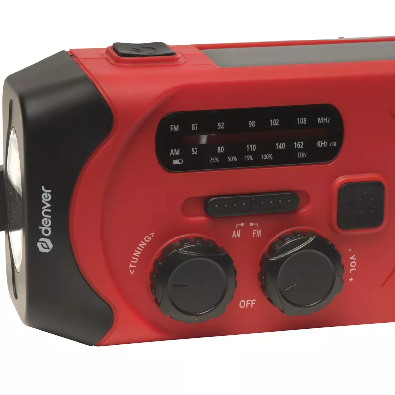 Powerbank Denver SCR-2010 iões de lítio 2000 mAh vermelho