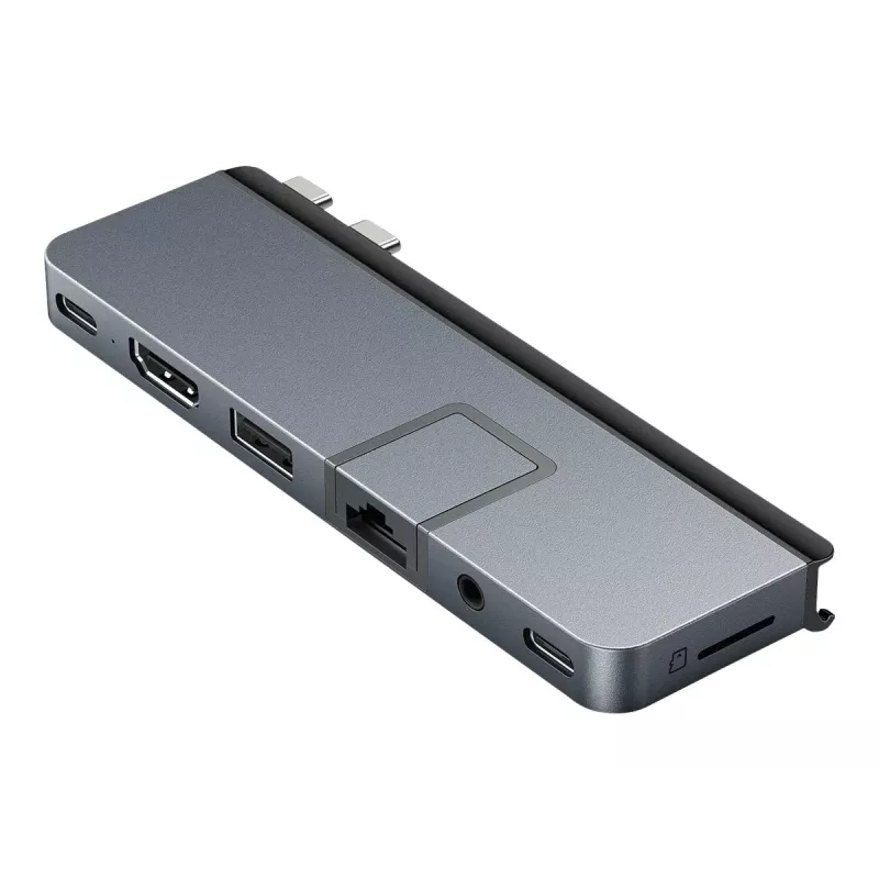 Hyper | HyperDrive DUO PRO Hub USB-C 7-em-2 para MacBook Air/Pro 2016-2020 | Portas Ethernet LAN (RJ-45) 1 | Número de portas HDMI 1