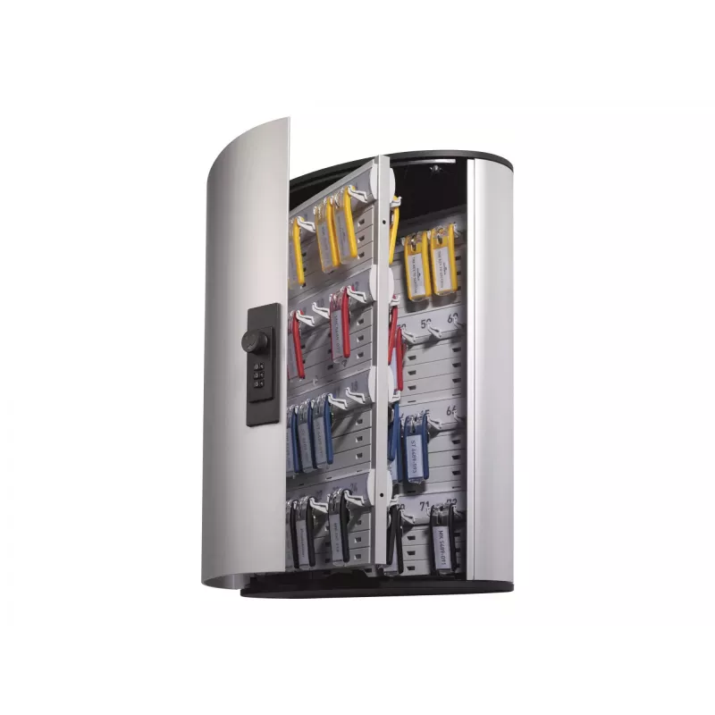 Caixa de chaves Durable KEY BOX code 72 alumínio prateado
