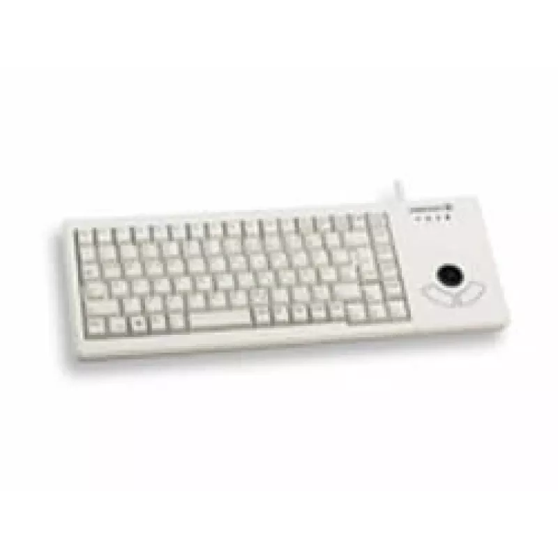 Teclado universal com trackball CHERRY XS USB QWERTZ alemão cinzento