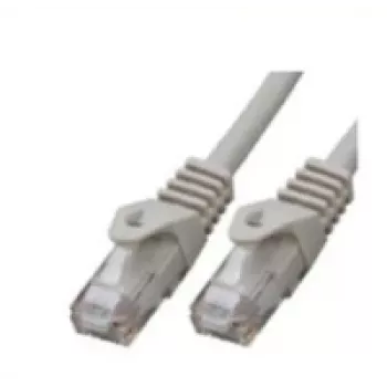 Cabo de rede M-Cab 3918 3m Cat6 U/UTP RJ-45 5000 Mbit/s Cinzento