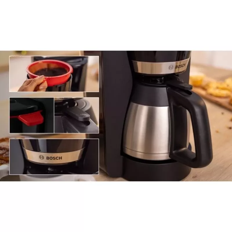 Máquina de café de filtro Bosch TKA6M273 1,1 L
