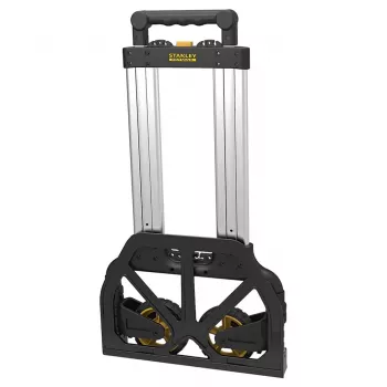 Carrinho de transporte dobrável STANLEY FXWT-705-SP — carrinho de mão, estrutura de alumínio, capacidade de carga 70 kg, dobrável, 2 rodas