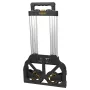 Carrinho de transporte dobrável STANLEY FXWT-705-SP — carrinho de mão, estrutura de alumínio, capacidade de carga 70 kg, dobrável, 2 rodas
