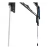 Conjunto de montagem de parede B-TECH BT5442 para equipamento AV, modelo BT5442/B, conjunto de suporte metálico