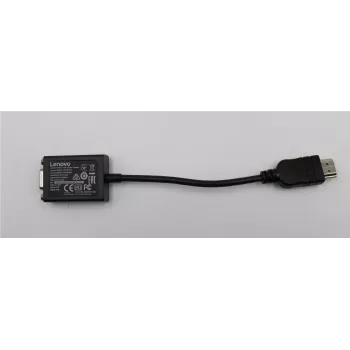 Adaptador HDMI para VGA Lenovo FRU03X7583, suporta resolução até 1080p