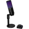 LORGAR SMP40, microfone RGB com botão de silenciamento externo e suporte metálico, preto