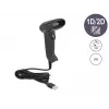 Leitor de códigos de barras portátil DeLOCK USB 1D 2D versão alemã