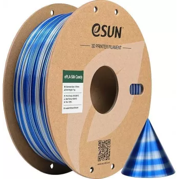 EPLA-SILK CANDY 1,75mm prateado azul 1kg (EPLA-SILK CANDY175SU1)