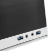 SilverStone SUGO SG13 - Desktop - Mini-DTX - sem fonte de alimentação (AT / PS/2) - preto, branco - USB/áudio (SST-SG13WB-Q)