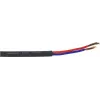 Cabo de coluna Omnitronic 3030021L 2x2,5 mm², 50 m, preto