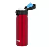 Garrafa térmica NOVEEN TB825 400 ml – recipiente de aço inoxidável isolado, vermelho