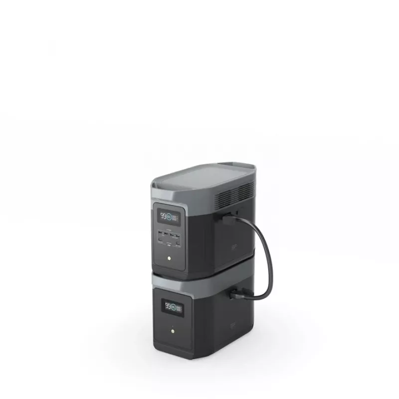 EcoFlow DELTA 2 Max estação de energia portátil fosfato de ferro-lítio (LiFePO4) 2400 W 23 kg