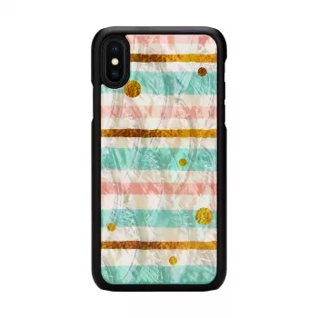 Capa para smartphone iKins para iPhone XS / iPhone XS Max – Pop Mint preto