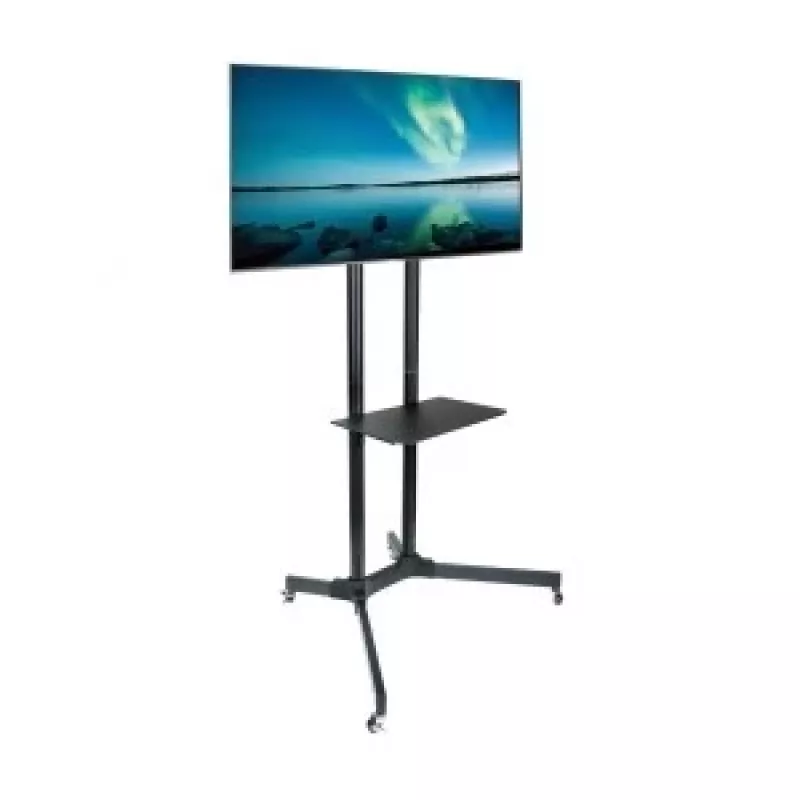 ART STO S-08A Carrinho de TV móvel com suporte para ecrãs de 30-65 polegadas, máx. 60 kg