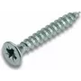 Parafuso Cimco 190029 — parafuso/perno para placas de fibra, metal zincado, 40 mm de comprimento, 4 mm de diâmetro de rosca, 1 unid.