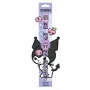 Relógio de pulso infantil Kids Euroswan Kuromi modelo KU00002 para criança, mostrador analógico, movimento de quartzo